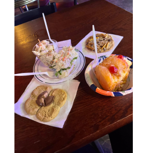 Mobile caterer full meal High Desert CA.