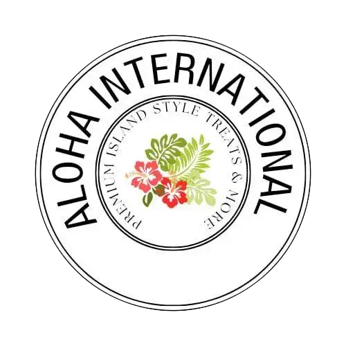 Mobile catering Aloha International Catering transparent logo High Desert CA.
